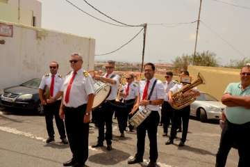 San Ignacio de Loyola se despide de sus fiestas en La Majadilla-Telde (Foto Francisco Javier Santana)